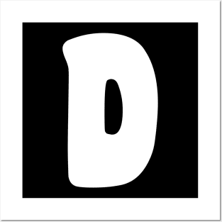 Letter D Posters and Art